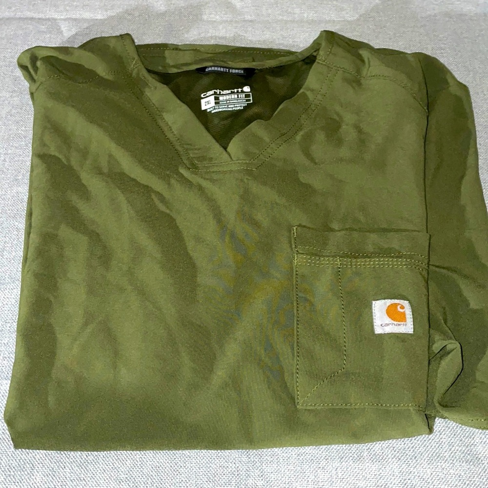 Carhartt Force 2xl Scrub Shirt